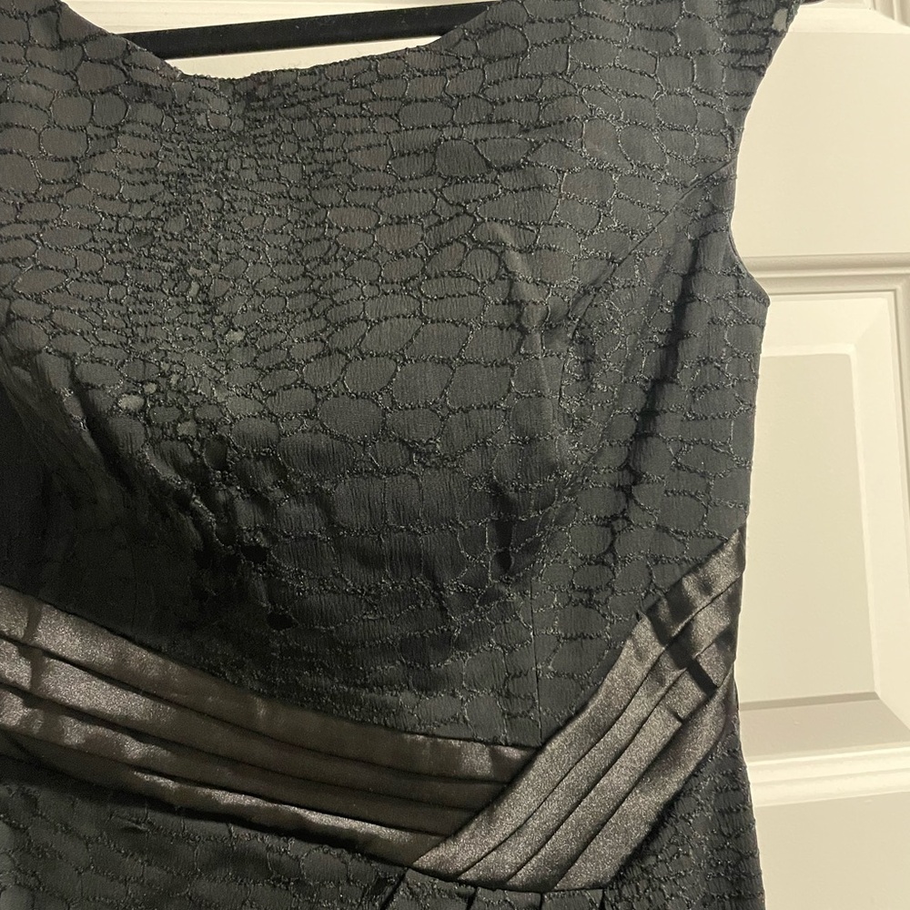 Le Chateau Black Sheath Cocktail Dress